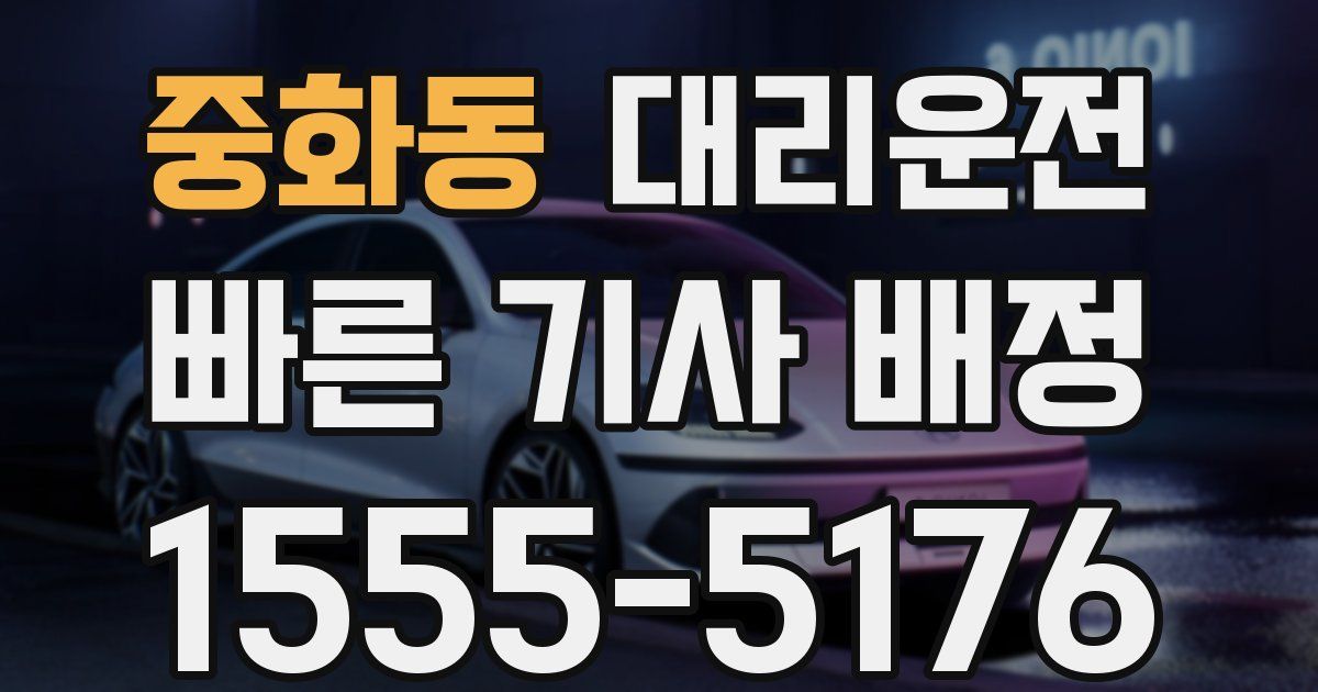 일일대리기사