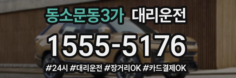 동소문동3가 대리운전
