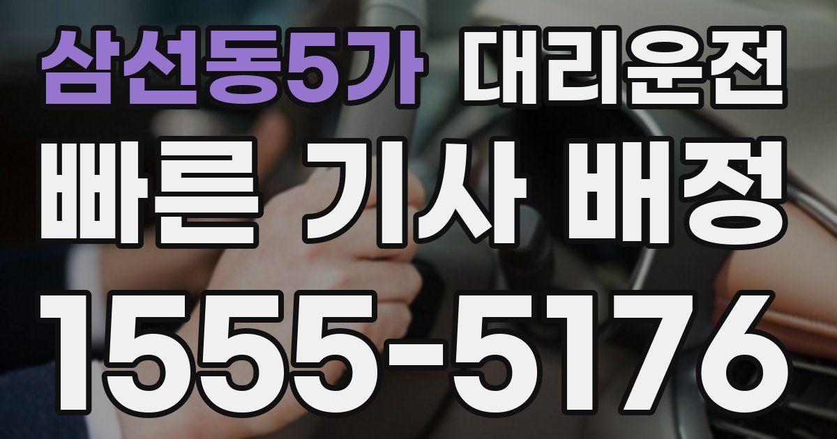 일일대리기사