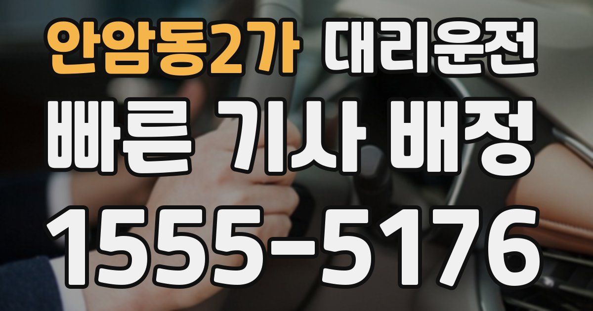 일일대리기사