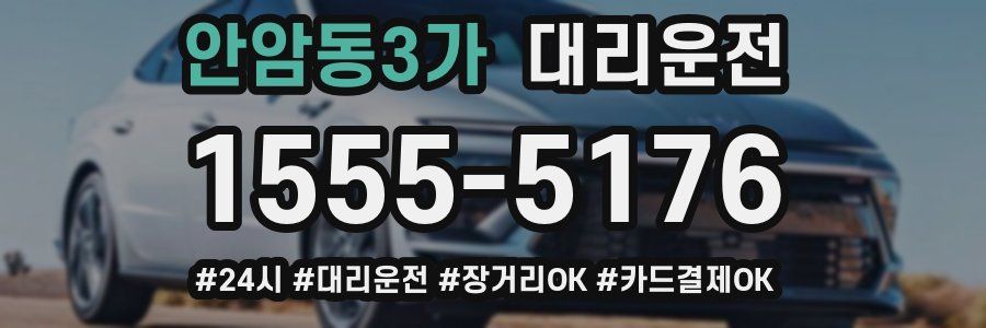 안암동3가 대리운전
