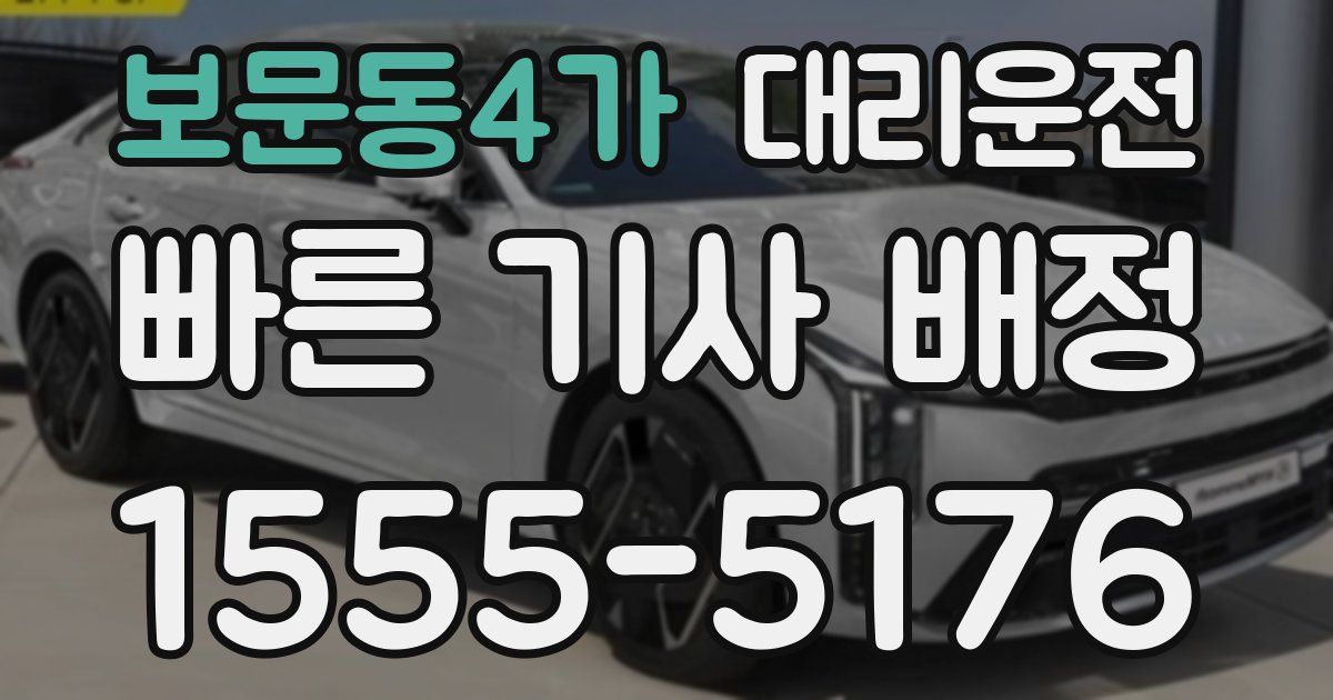 일일대리기사