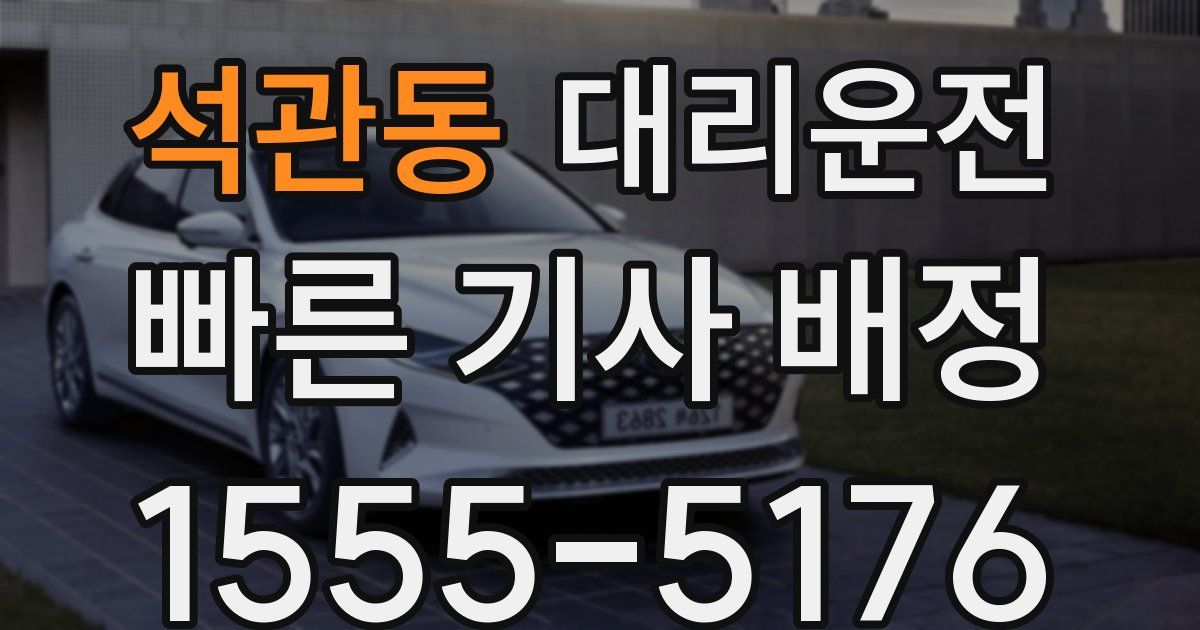 일일대리기사