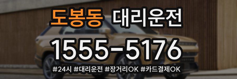 도봉동 대리운전