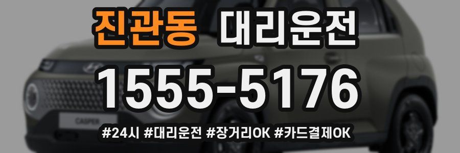 진관동 대리운전