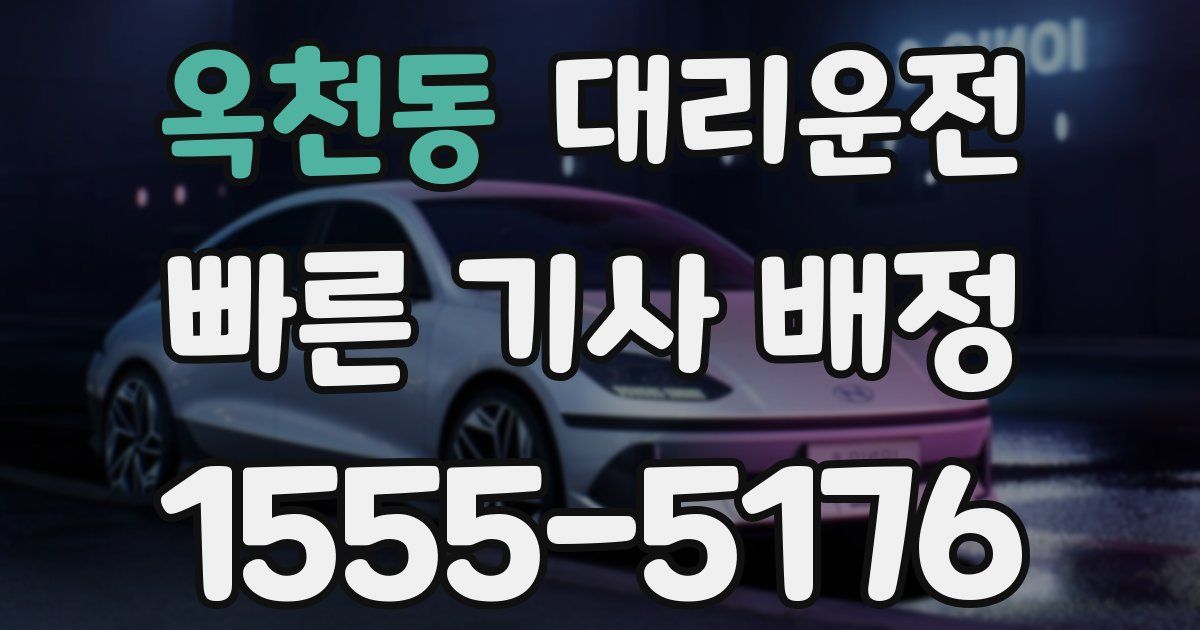 일일대리기사