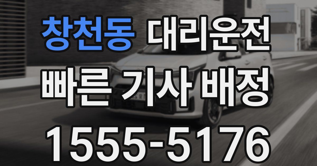 일일대리기사