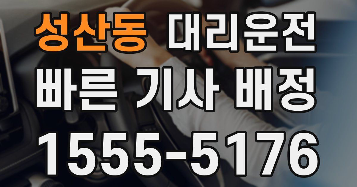 일일대리기사