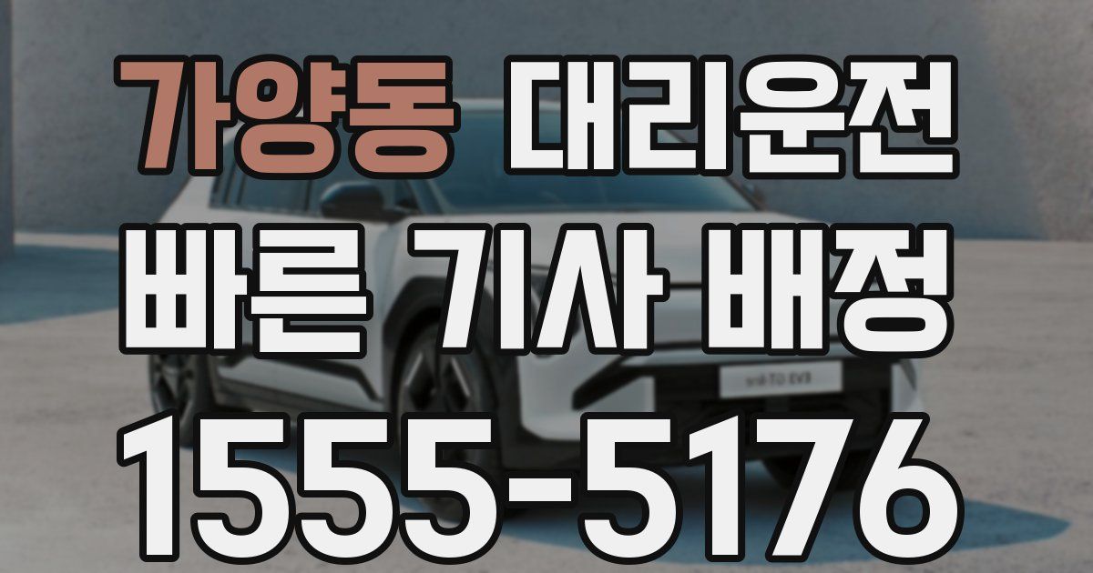 일일대리기사