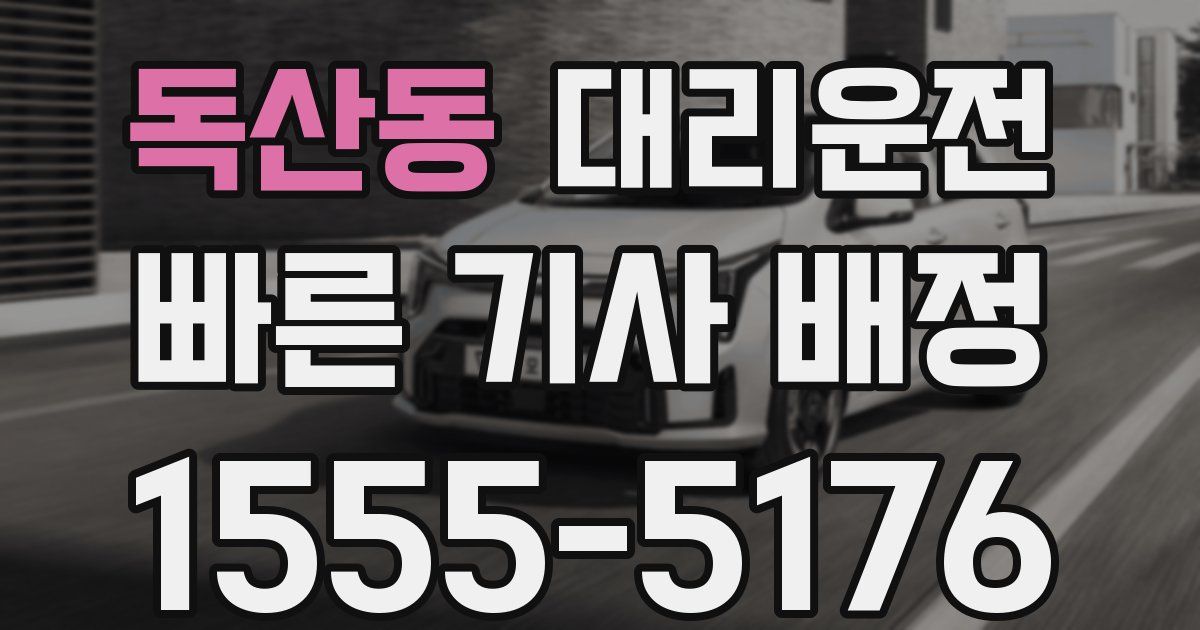 일일대리기사