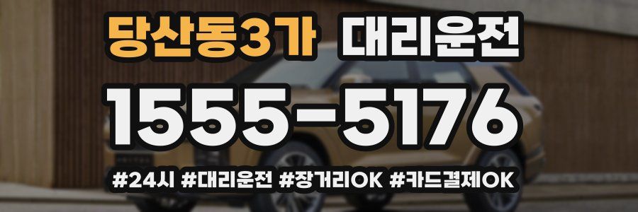 당산동3가 대리운전