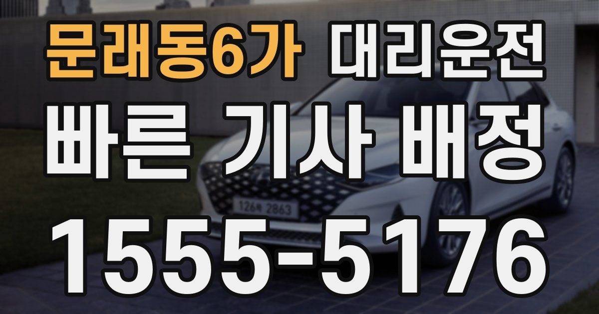 일일대리기사