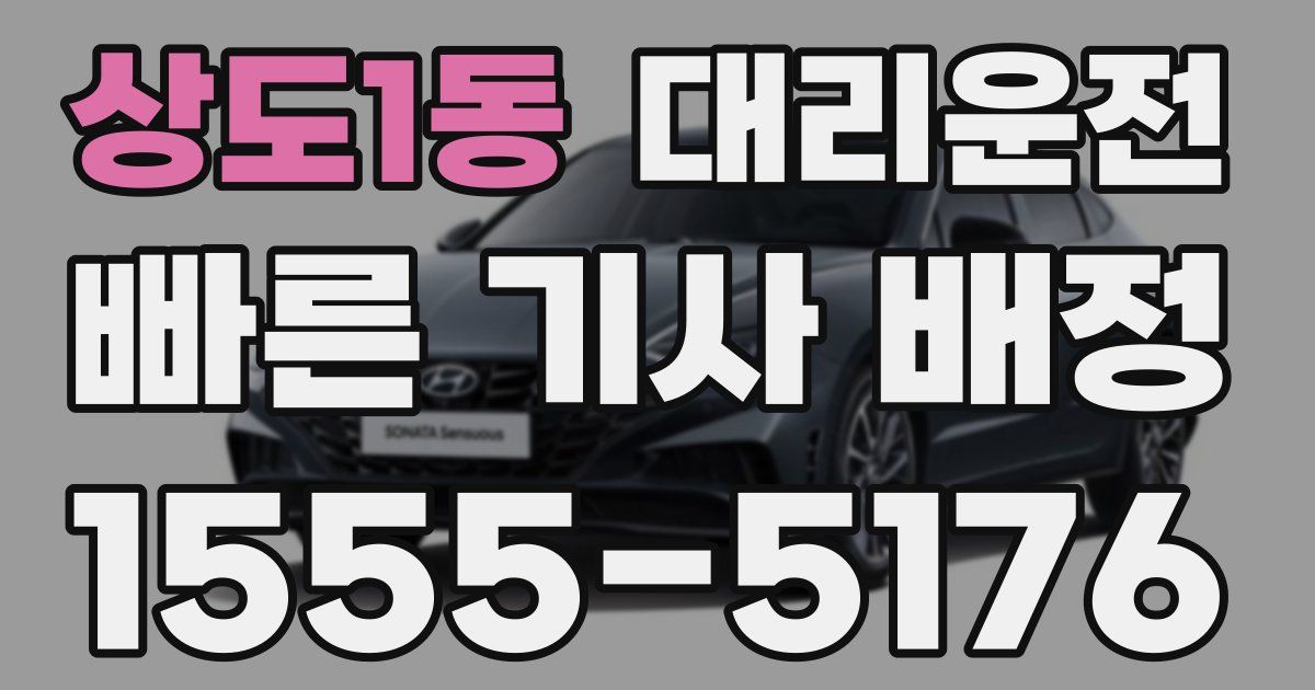 일일대리기사