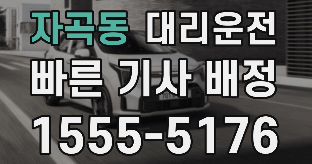 일일대리기사