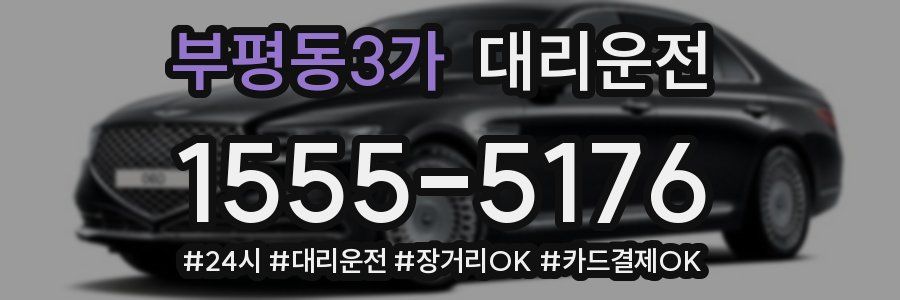 부평동3가 대리운전
