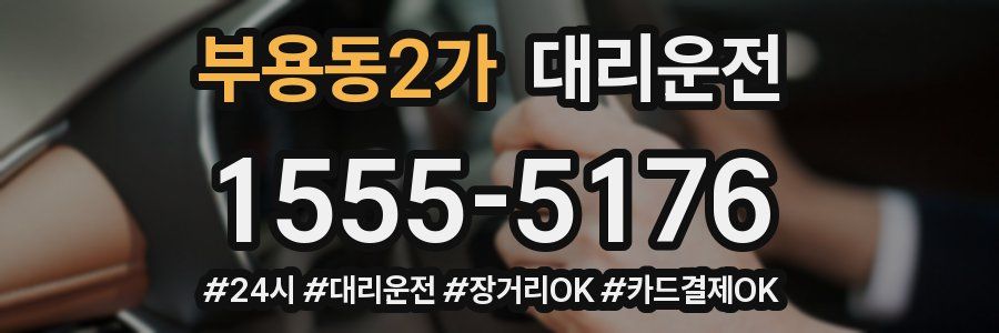 부용동2가 대리운전