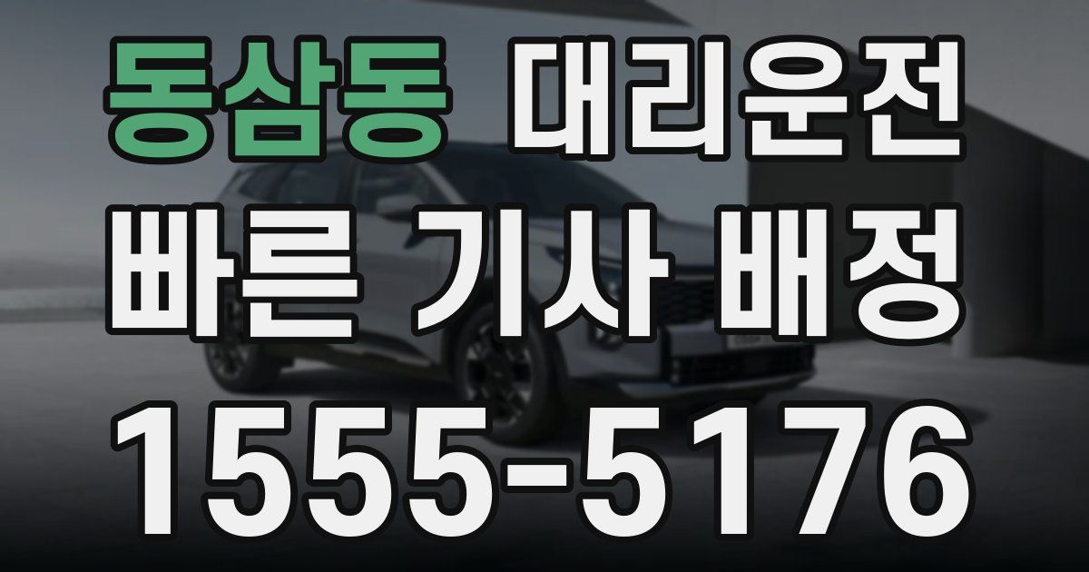 일일대리기사