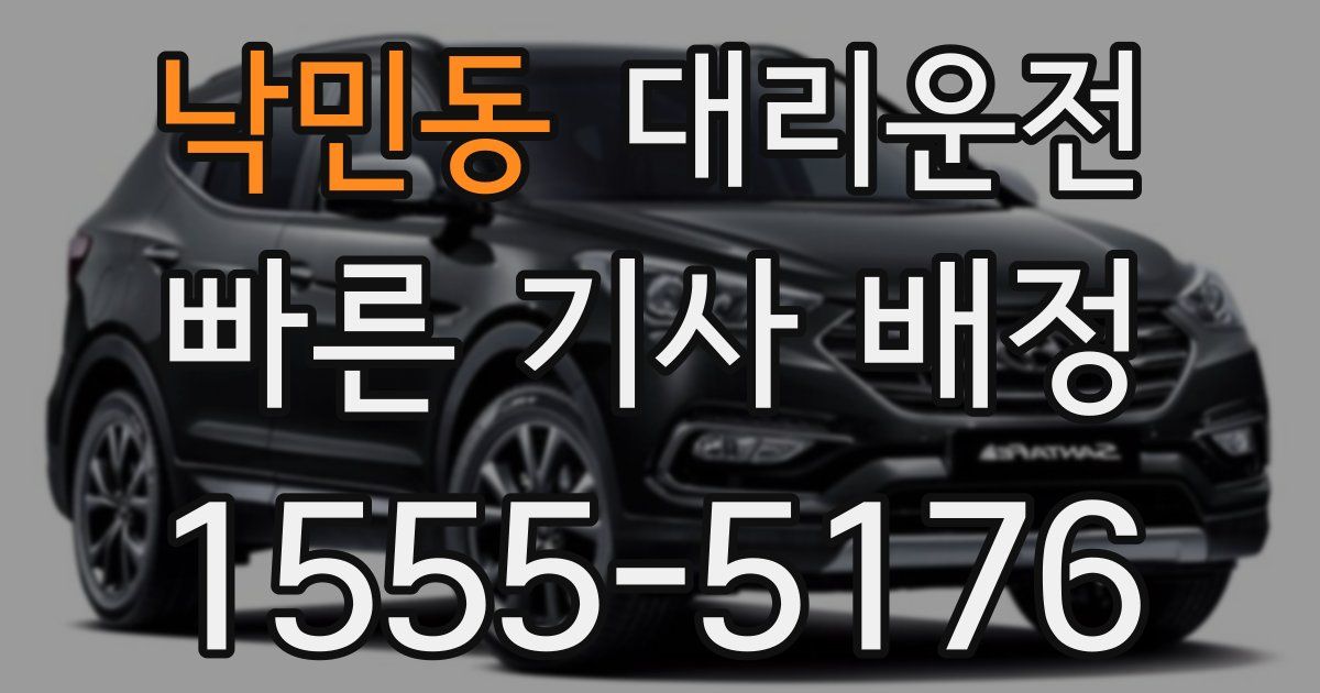 일일대리기사