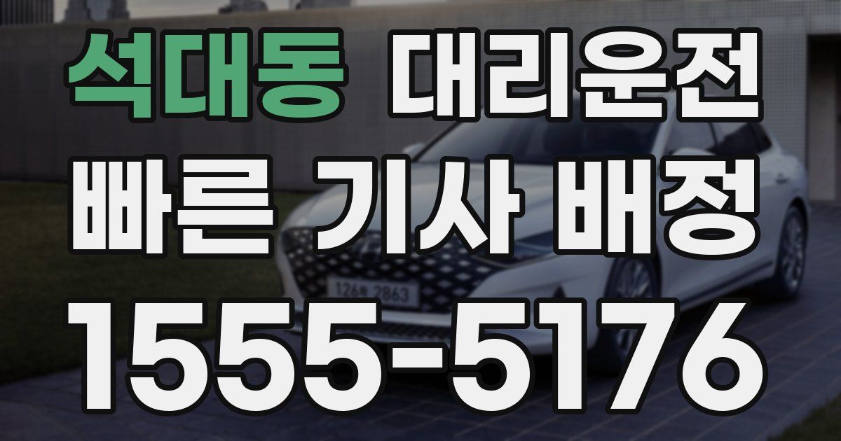 일일대리기사