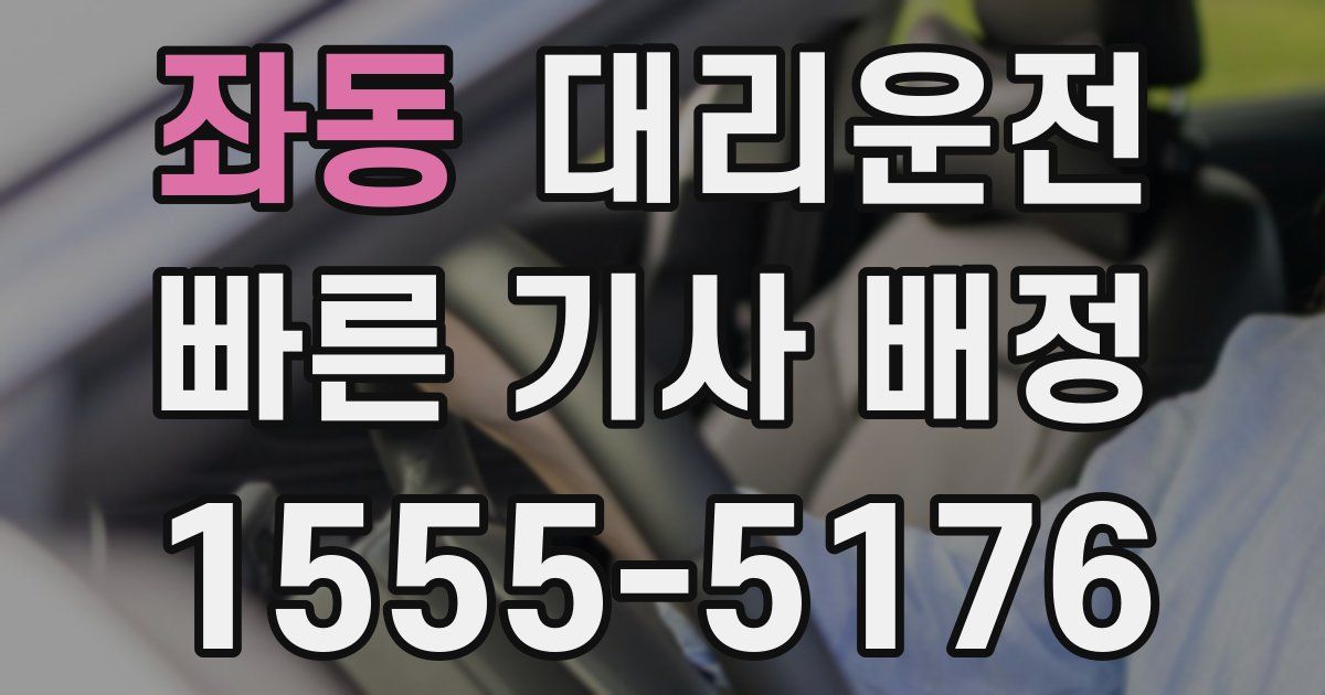 일일대리기사