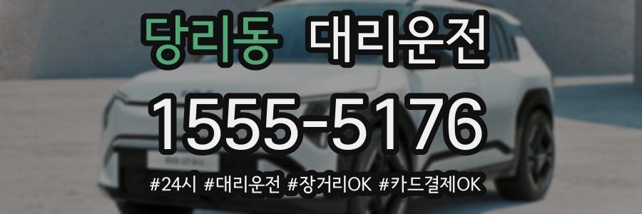 당리동 대리운전