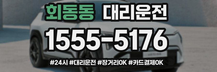 회동동 대리운전