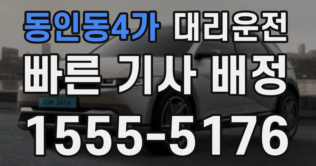 일일대리기사
