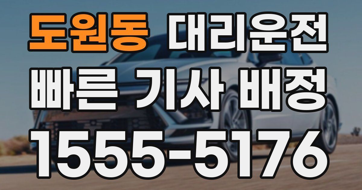 일일대리기사