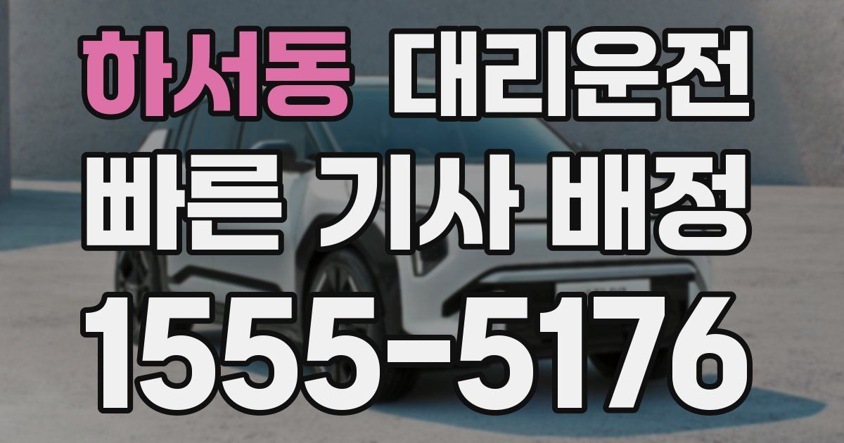 일일대리기사