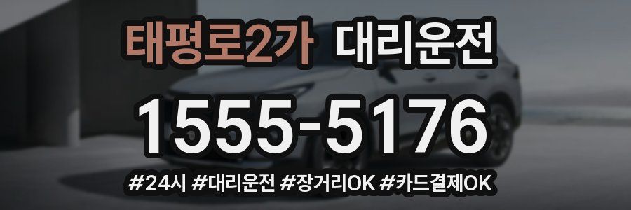 태평로2가 대리운전