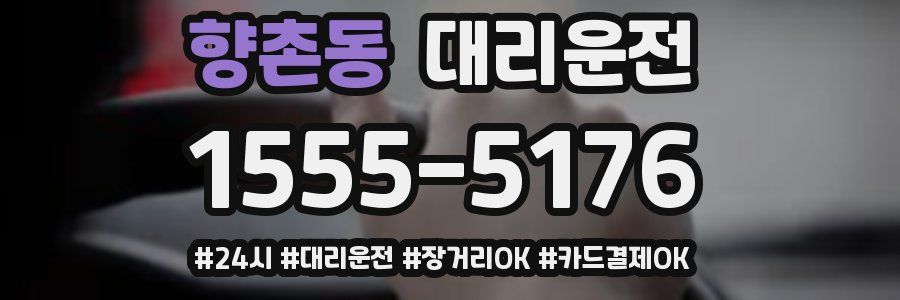 향촌동 대리운전