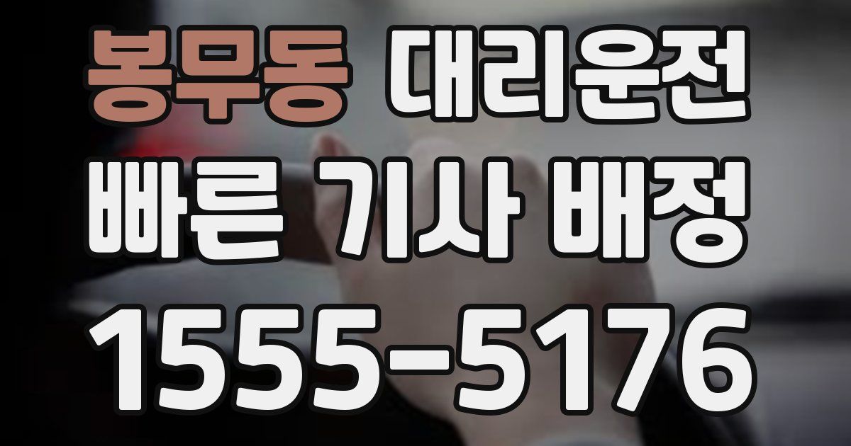 일일대리기사