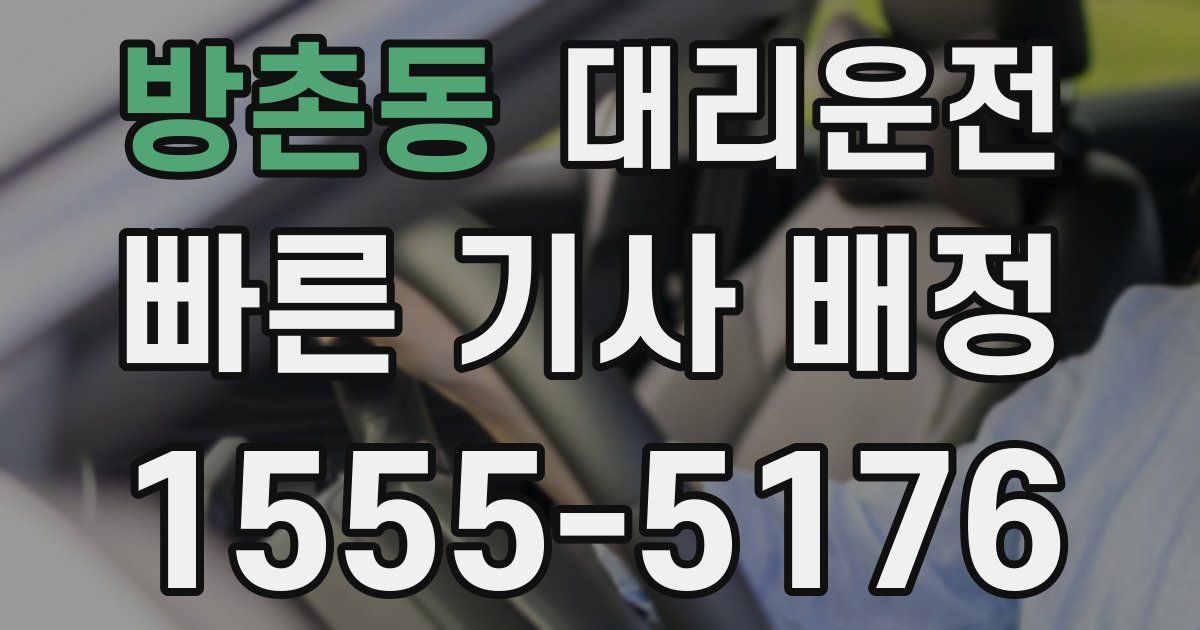 일일대리기사