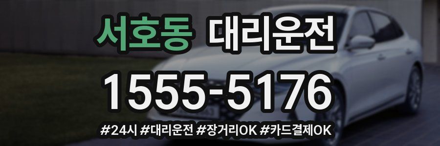 서호동 대리운전