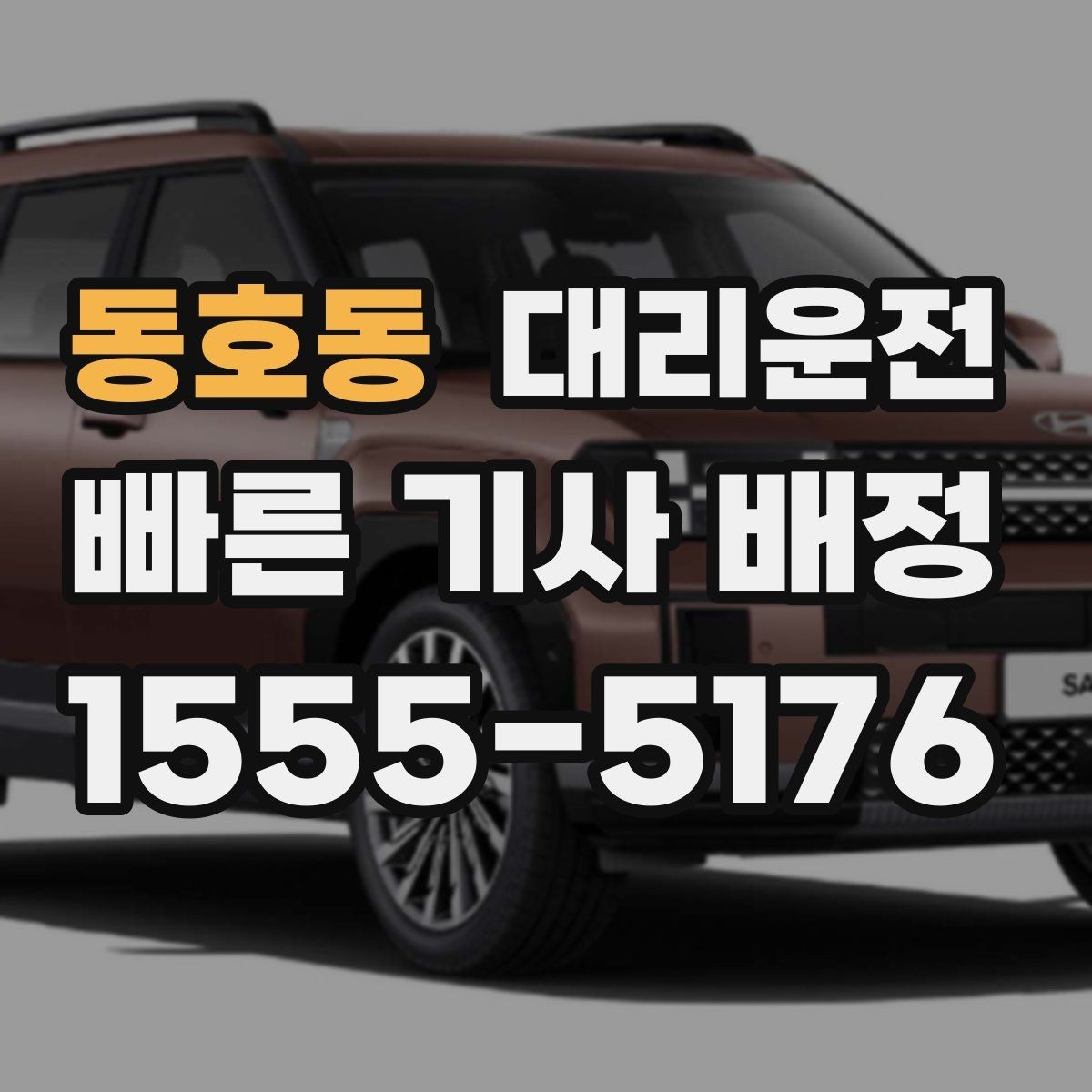 동호동 대리운전 서비스 약속과 품질 관리 기준