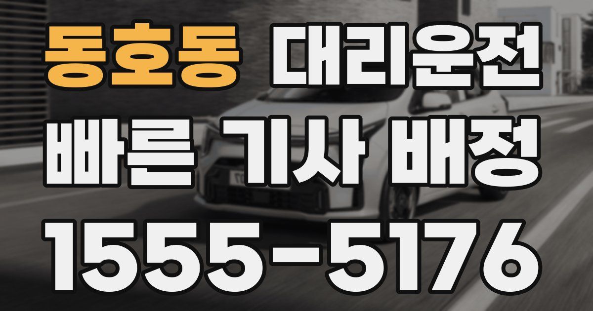 일일대리기사