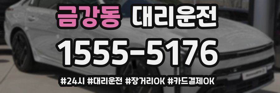 금강동 대리운전