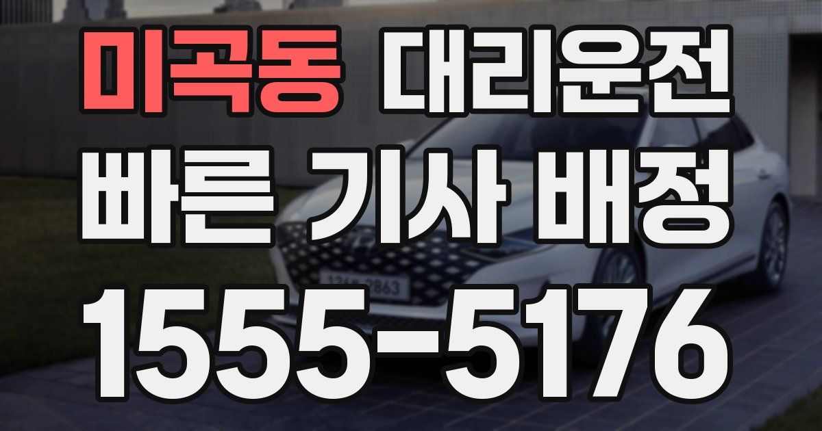 일일대리기사