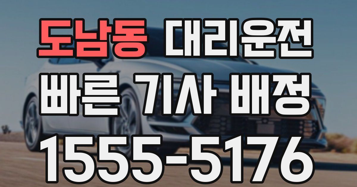 일일대리기사
