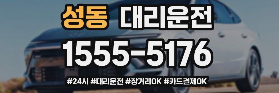성동 대리운전