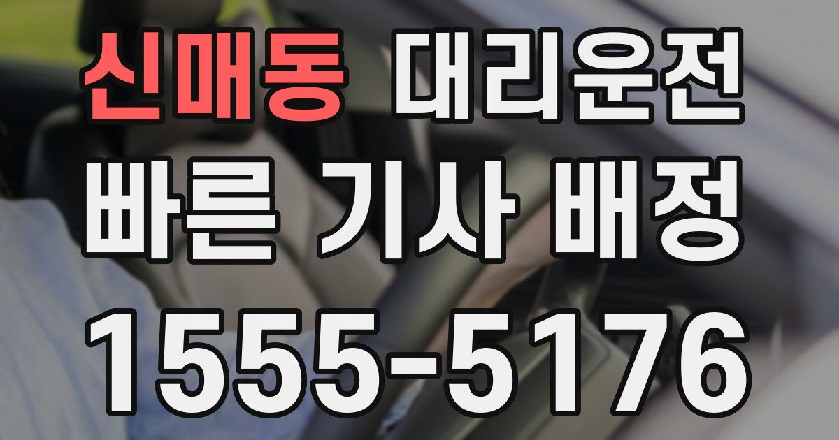 일일대리기사
