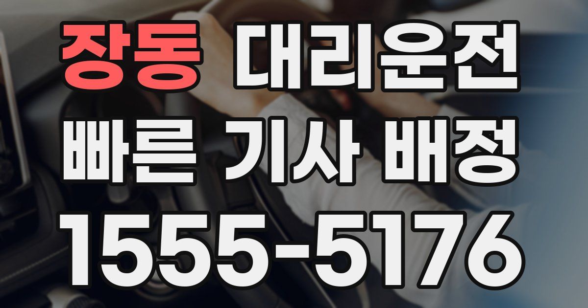 일일대리기사