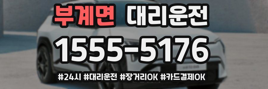 부계면 대리운전