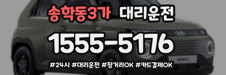 송학동3가 대리운전