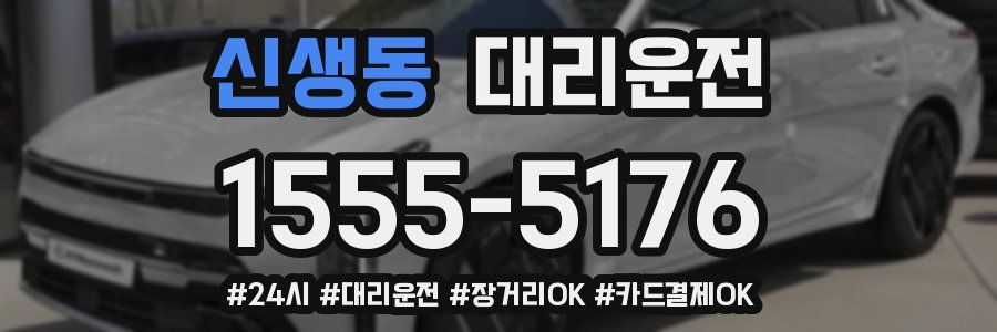 신생동 대리운전