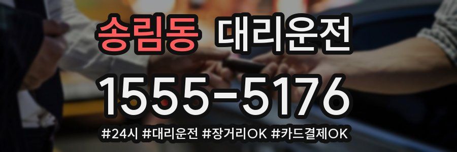 송림동 대리운전