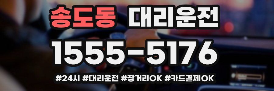 송도동 대리운전