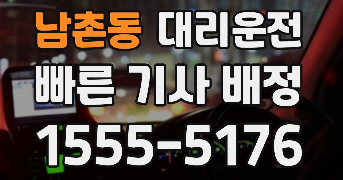 일일대리기사