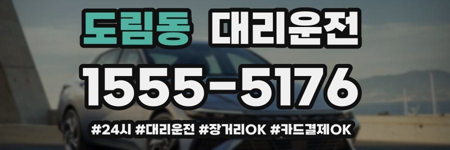 도림동 대리운전