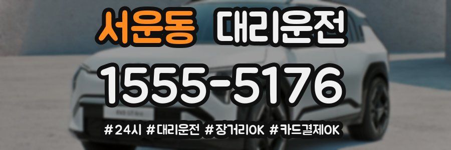 서운동 대리운전